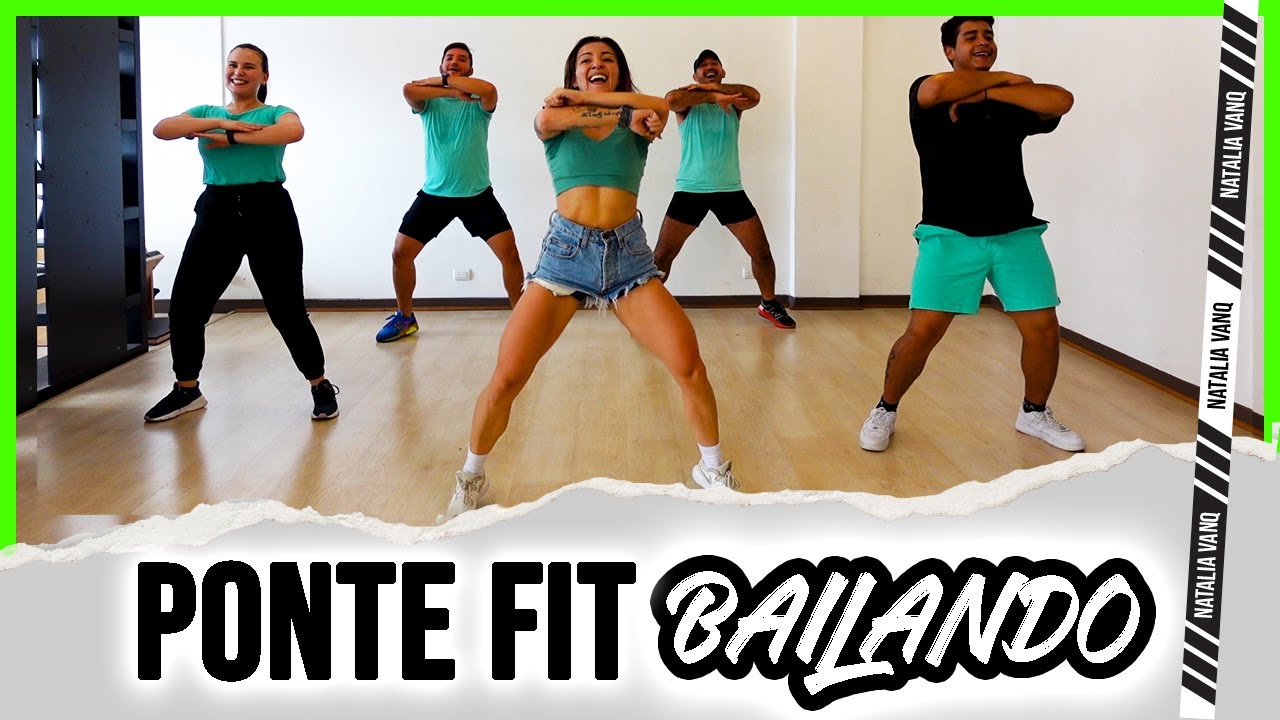 🔥BAILE FIT INTENSO en CASA #130. Quema calor&iacute;as en casa -Intense Zumba Dance Class - Natalia Vanq