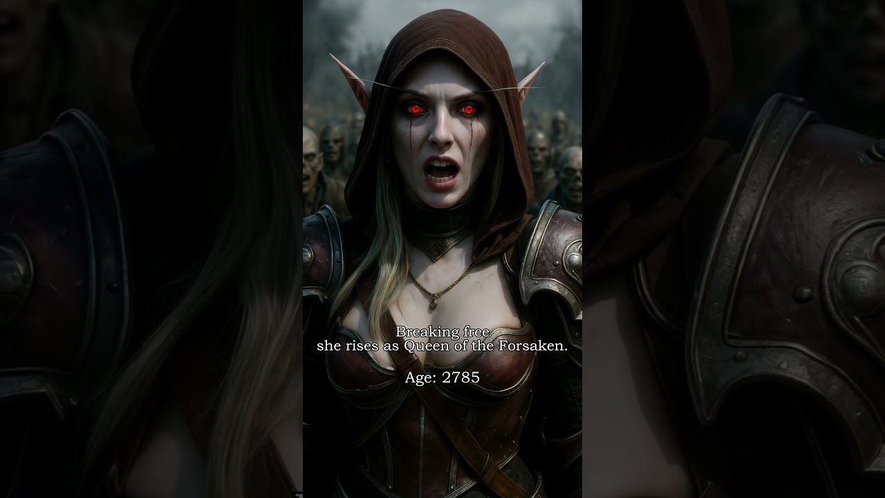 The full life story of Sylvanas Windrunner &mdash; from noble elven beginnings to her descent into shadow.
