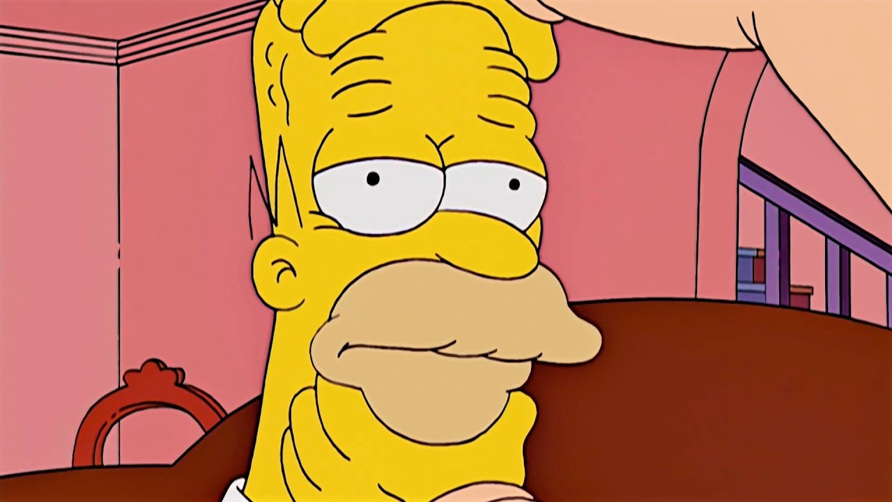 심슨  아버지와 똑 닮은 호머