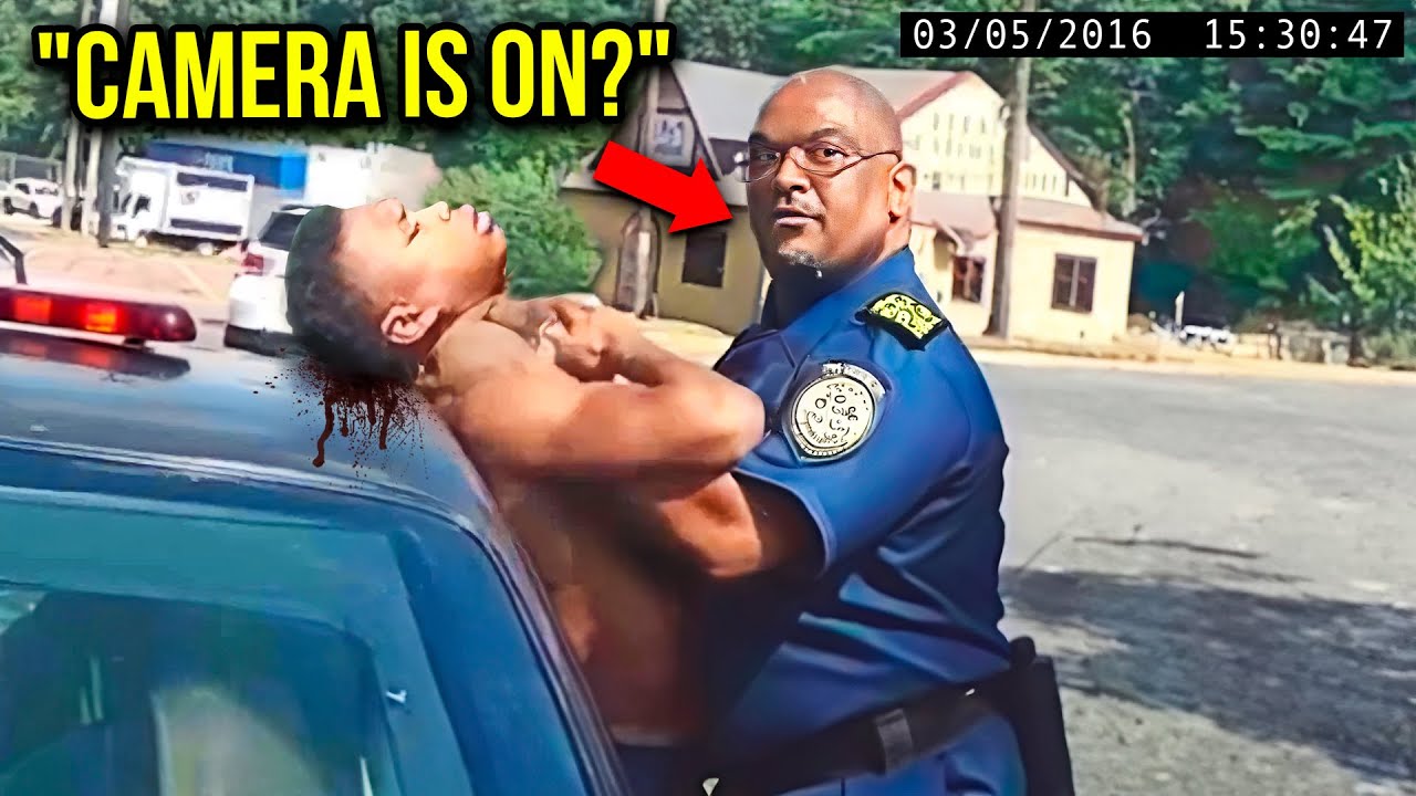 When Idiot Cops Realize They've Been Caught