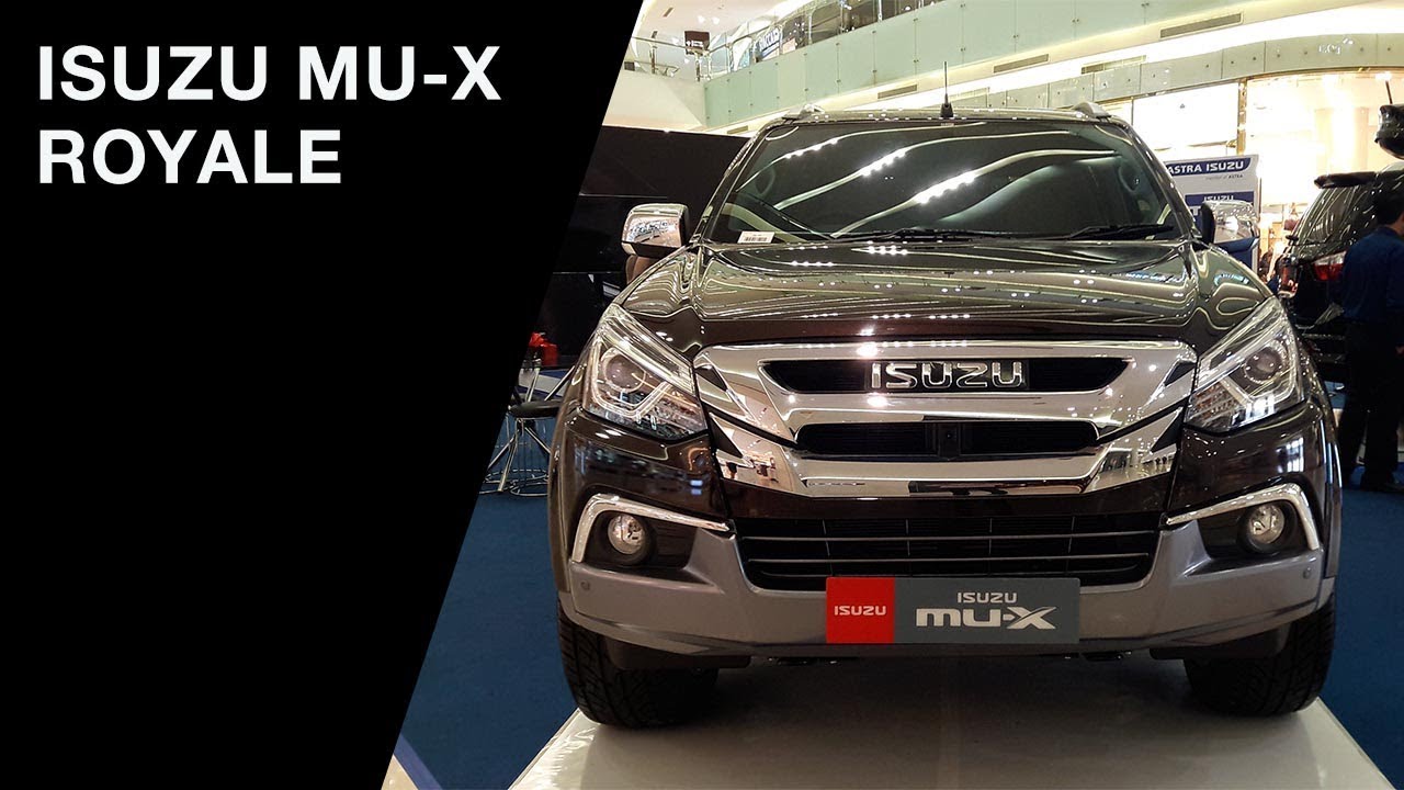 Isuzu MU-X Royale 2017 - Exterior and Interior