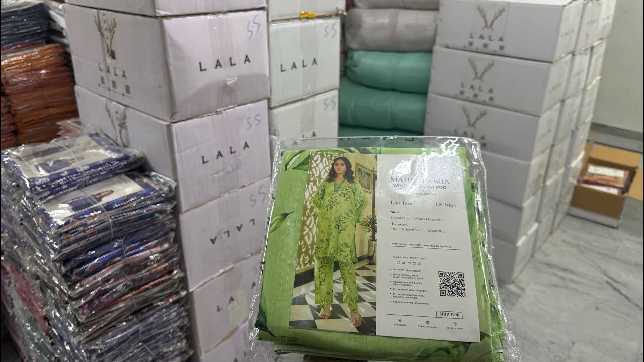 ORIGINAL BRAND LALA 2PC Elegant Winter Staple | Sana Samia & Mahee Doria Volumes | Best Collection