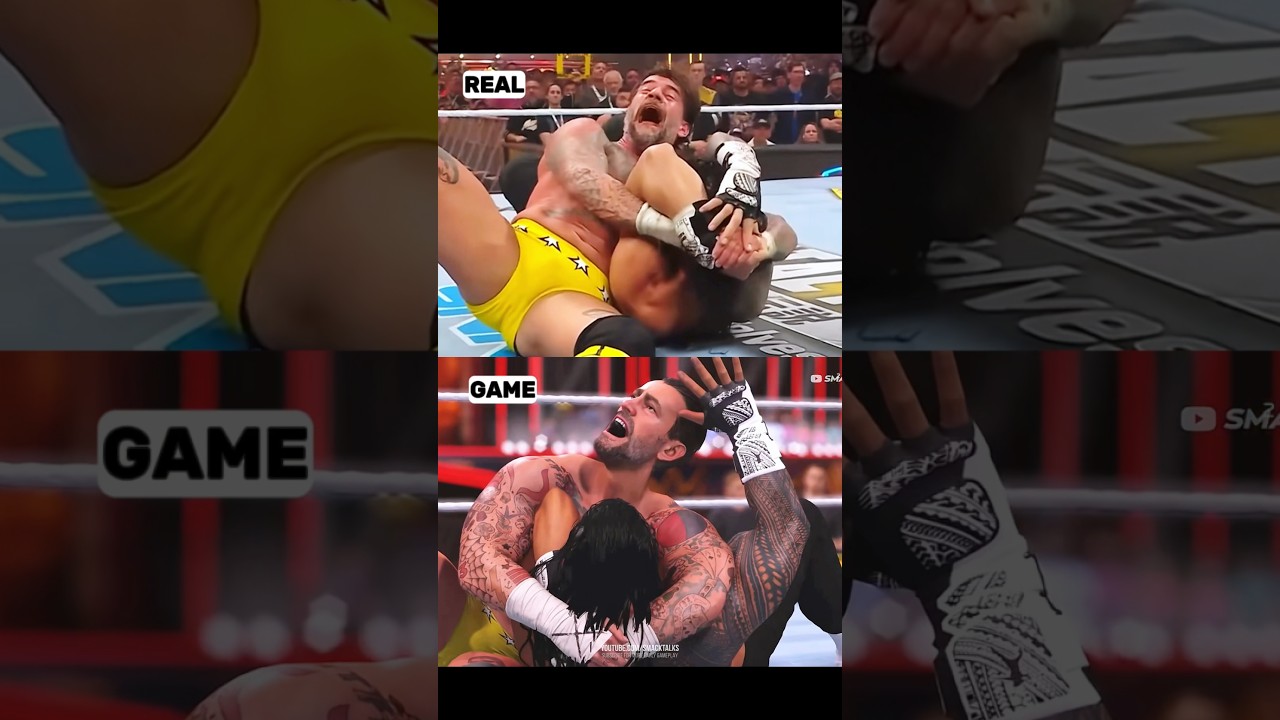 WWE 2K26 против реальных движений WWE &ndash; невероятная детализация!