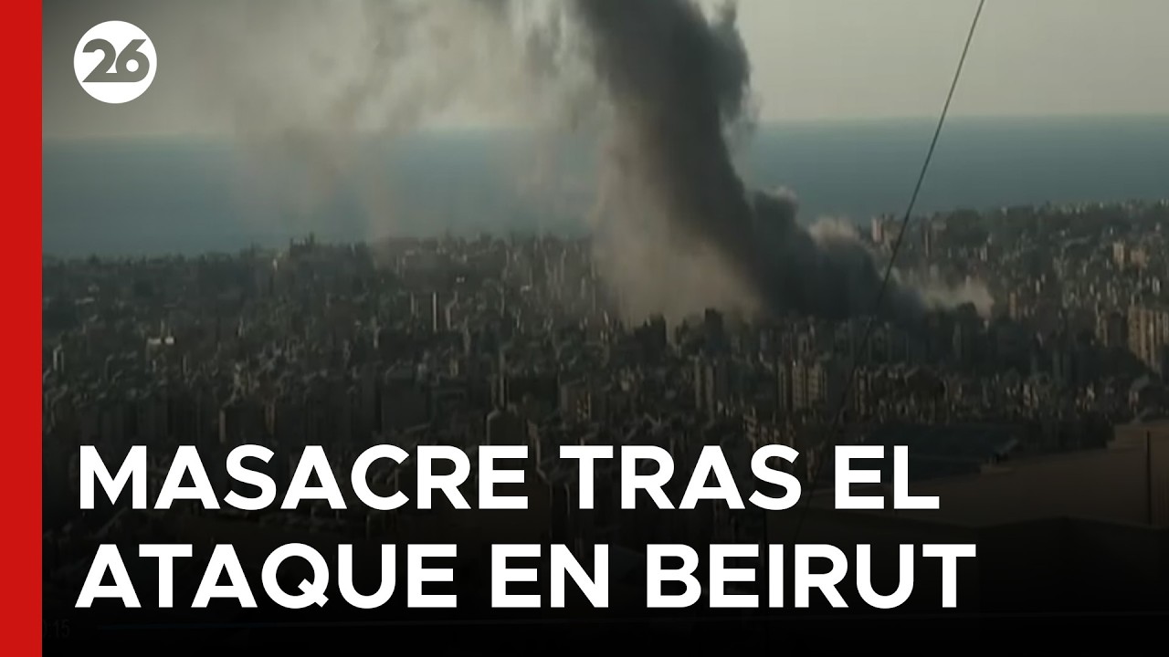 🚨 AHORA - BEIRUT | Israel atacó Beirut: 31 muertos y 149 heridos