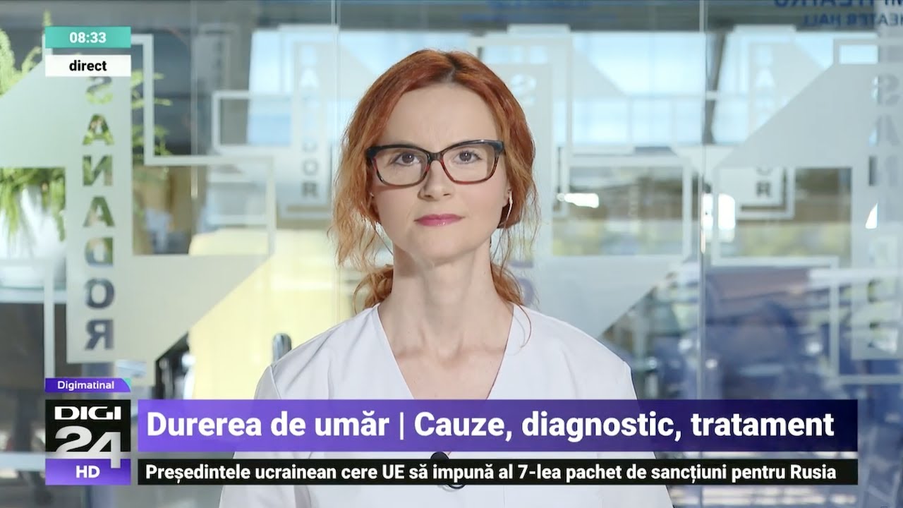 Durerea de umăr – Dr. Simona Fătulescu | Spitalul Clinic SANADOR