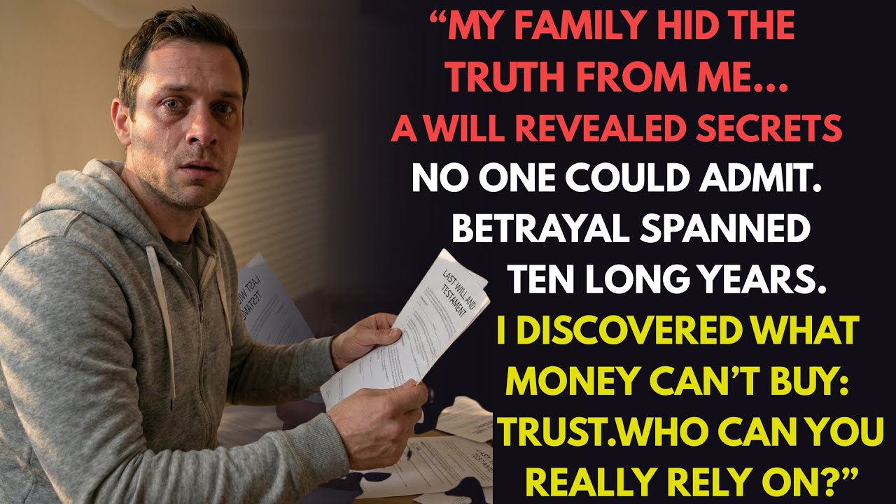 My Father’s Will Looked Fair — It Secretly Tore Our Family Apart