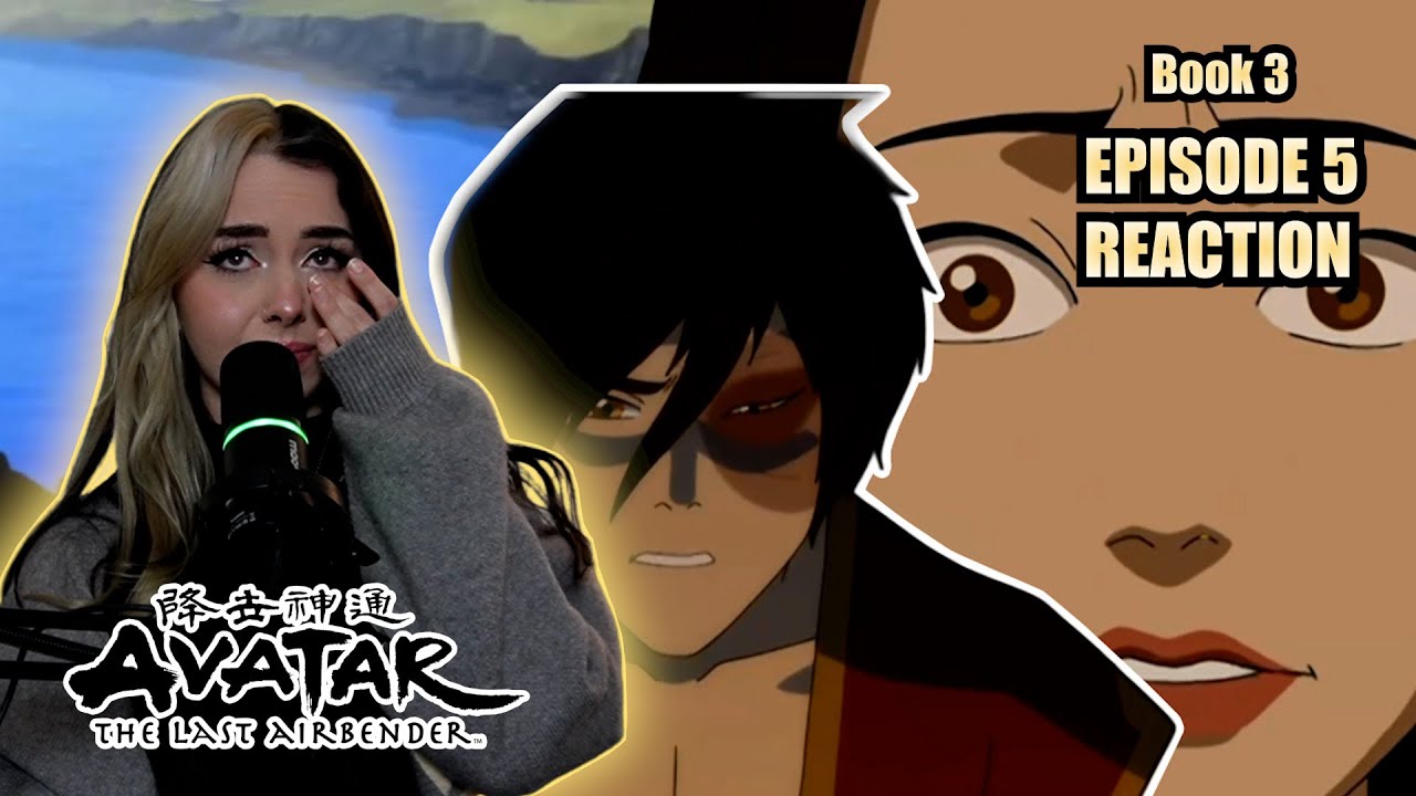 THE BEACH...AVATAR THE LAST AIRBENDER BOOK 3 EPISODE 5 REACTION