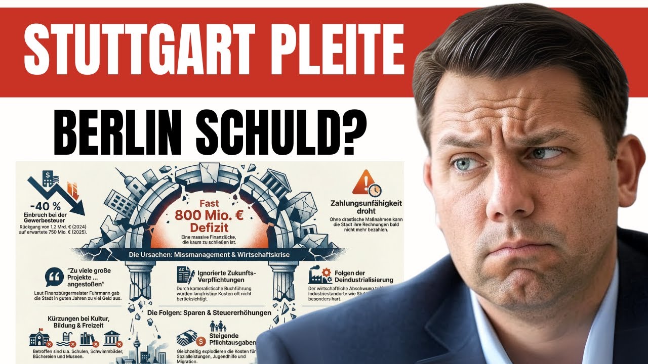 Bundesregierung l&auml;sst Stuttgart fallen 🚨 Was das f&uuml;r deine Stadt bedeutet!