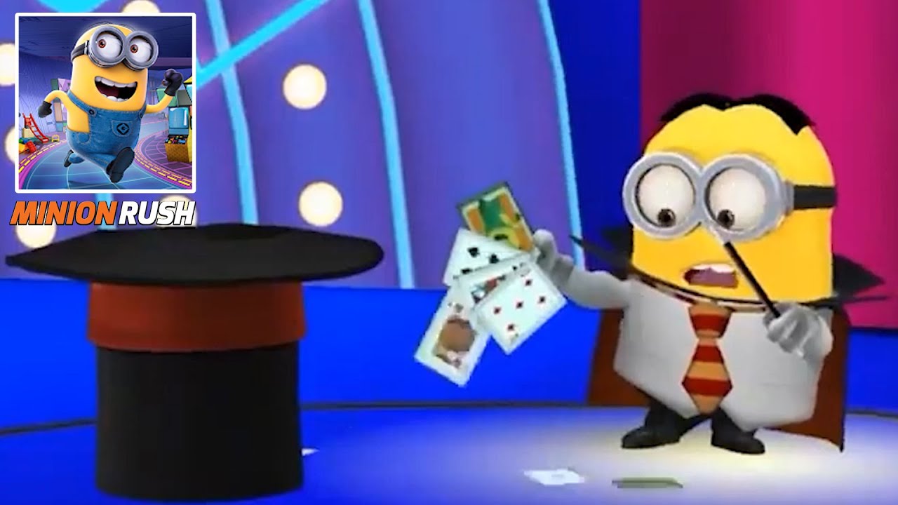 Despicable me Minion Rush / Funny magician / mini movieclips minions movie funny animation