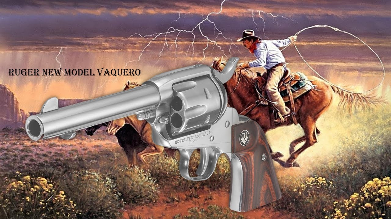 Обзор пистолета Ruger New Vaquero (REMIX - коррекция изображения, добавлена ​​новая функция).
