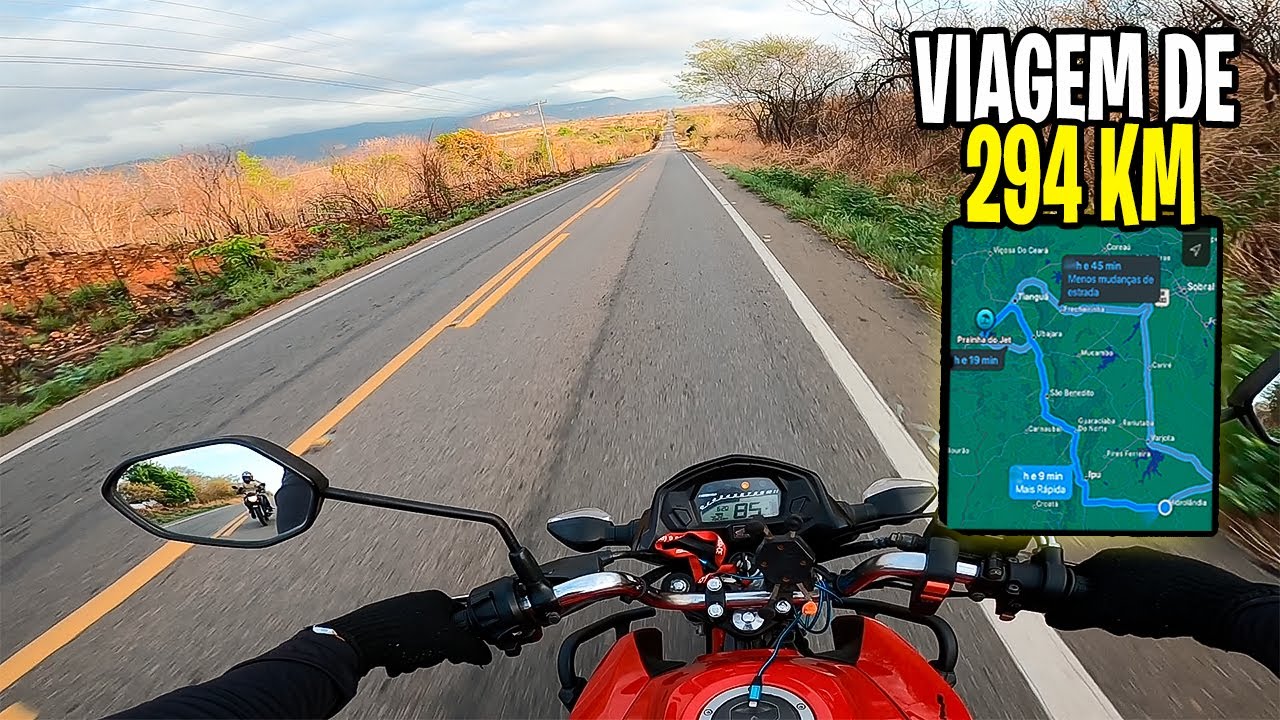 Viagem de moto para Prainha do Jet Tianguá Ce foi um sofrimento