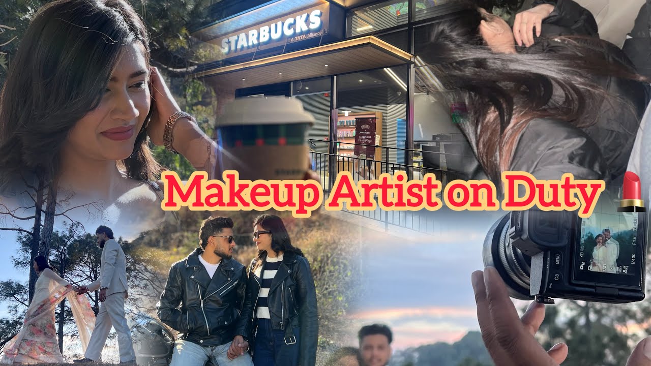  As a Makeup Artist | What Really Happens During a Pre-Wedding Shoot | Solo Delhi to Kasol for shoot