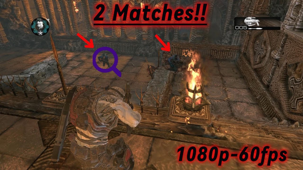 Gears of War 2: Ranked Guardian — сумасшедшие выстрелы в голову и серии убийств на карте из DLC!