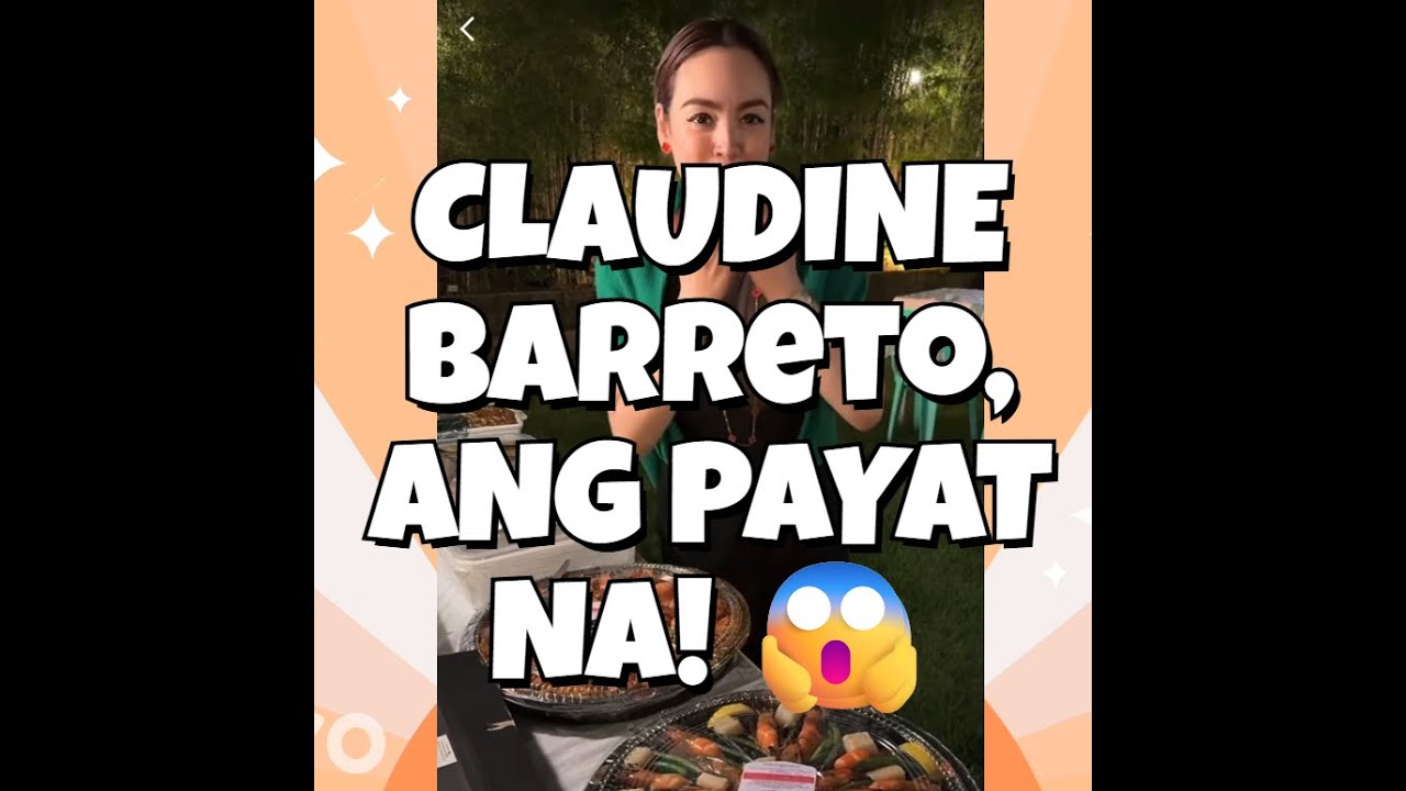 😱 CLAUDINE BARRETTO: Grabe Ang pagpayat!