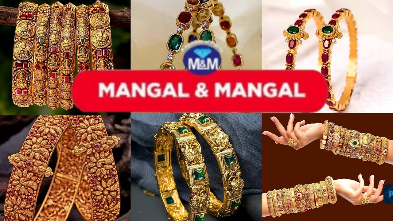 Mangal & Mangal Thanga Maligai || 👑 Premium Antique ❤️ Temple Bangles @UshaKarthi1