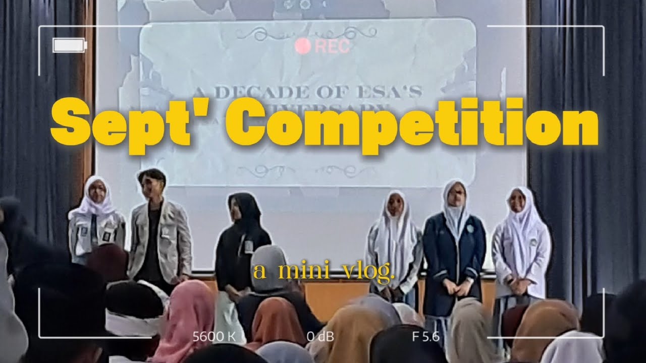 ESA COMPETITION IN SEPTEMBER w/my mates | 08.09.25