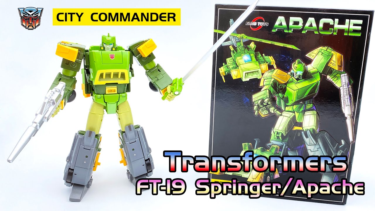 Transformers Fanstoys FT-19 Springer / Apache 变形金刚 FT-19 弹簧