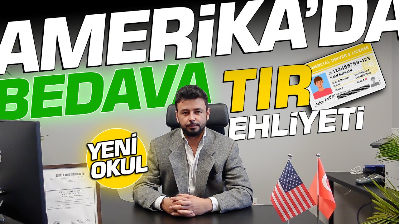 Amerika'da BEDAVA TIR Ehliyeti! - YENİ OKUL AÇTIK