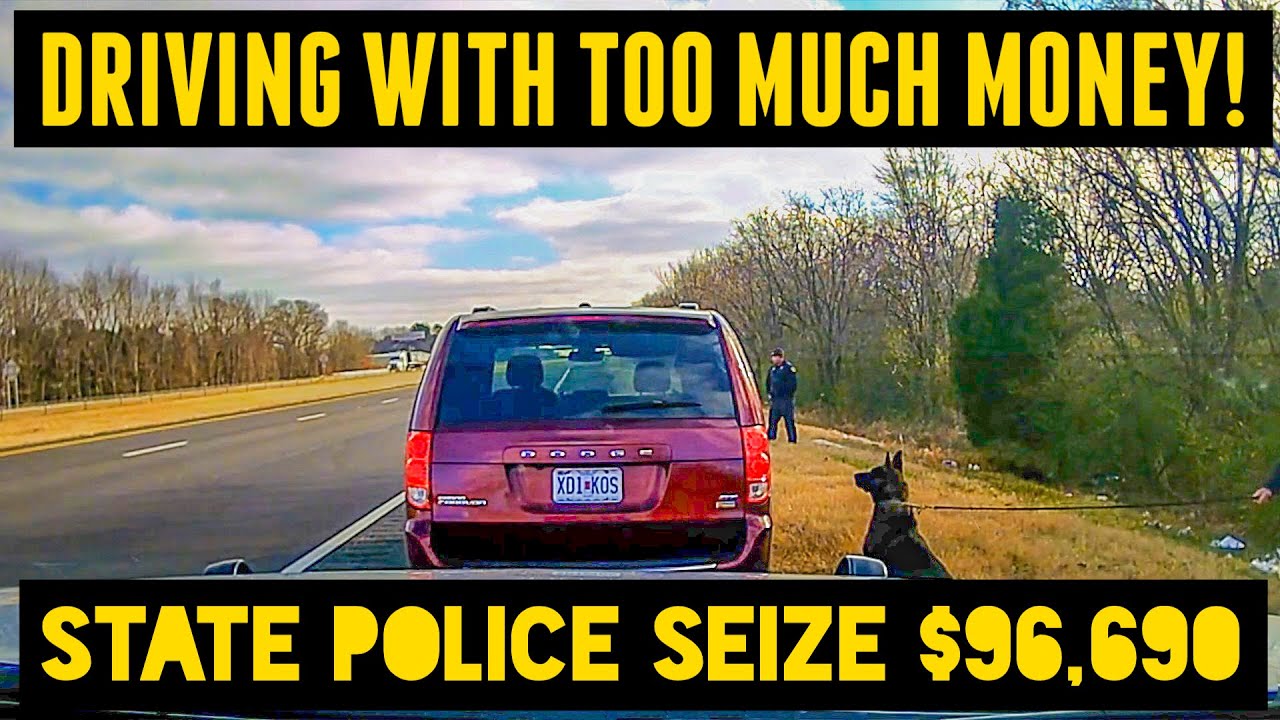 Driving With Too Much Money: Arkansas State Police Seize $96,690