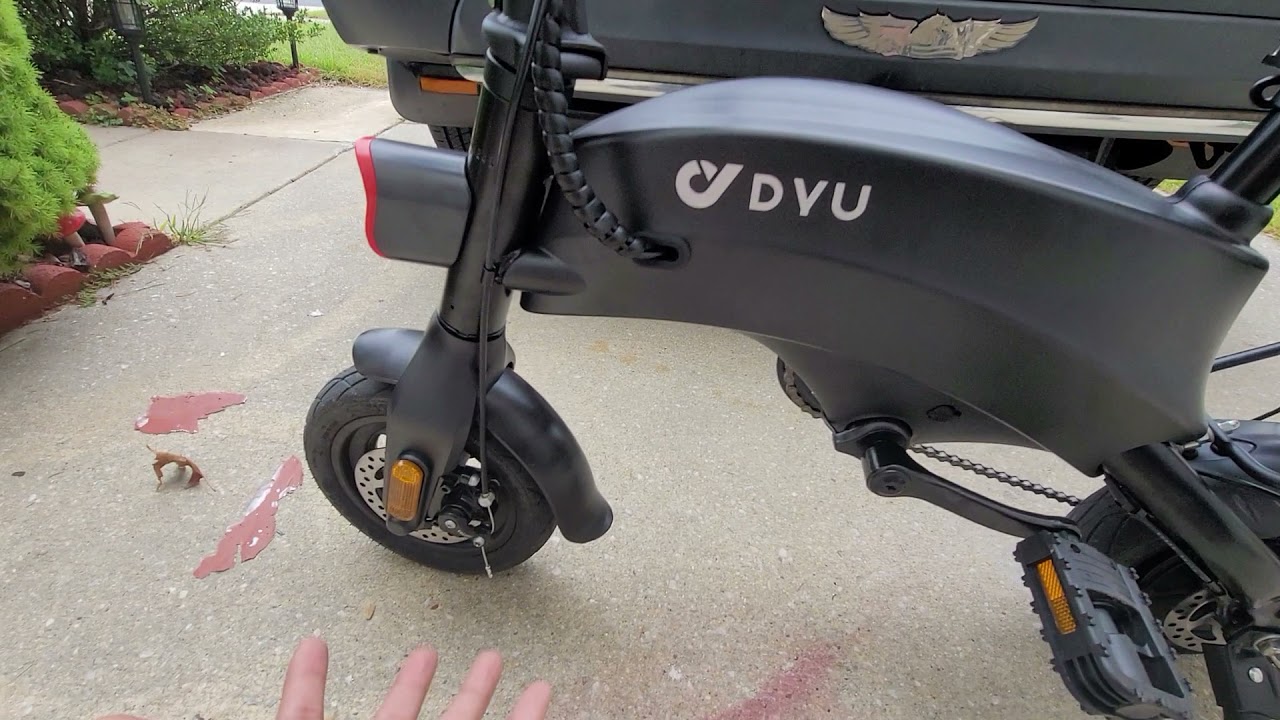 DYU S2 small ebike.Accesories update.