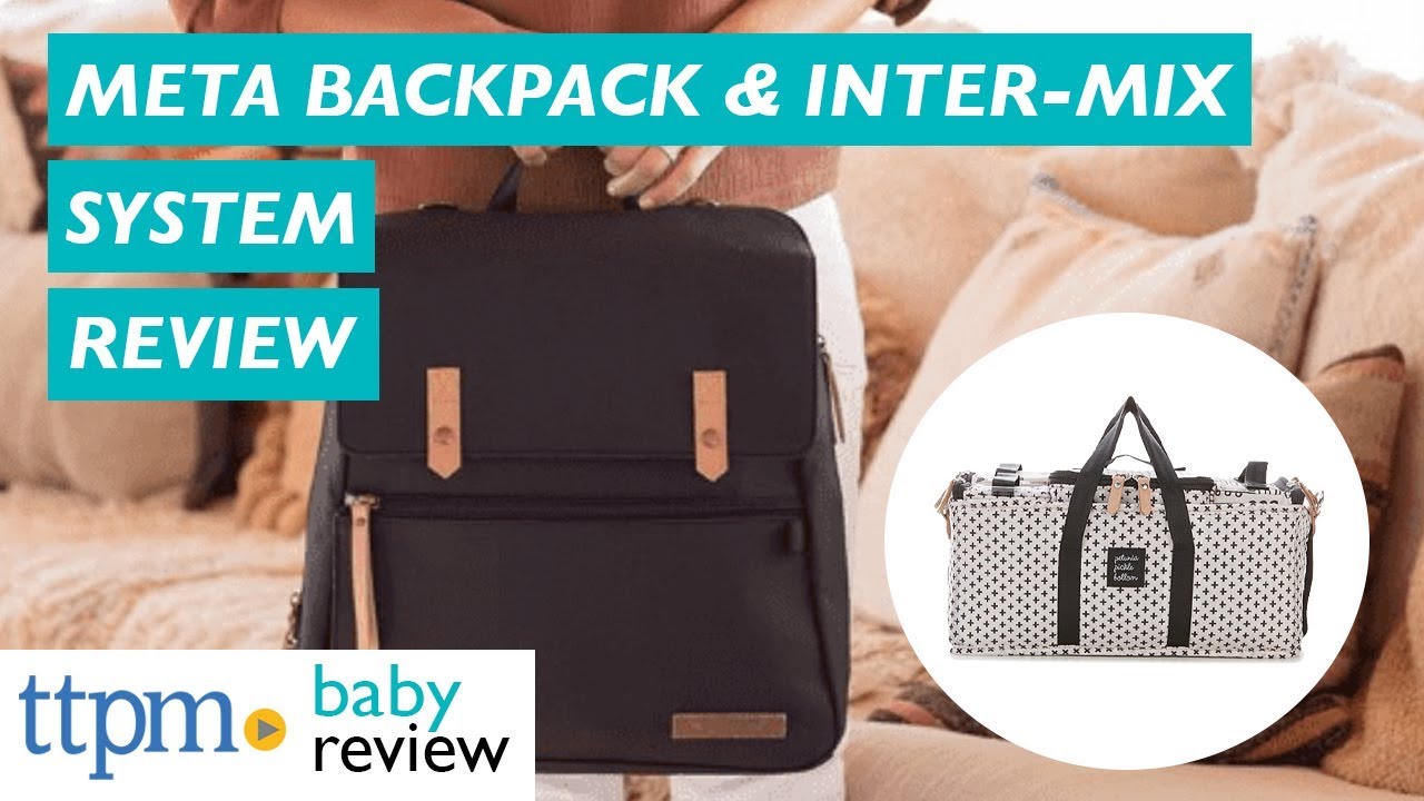Meta Backpack and Inter-Mix System from Petunia Pickle Bottom