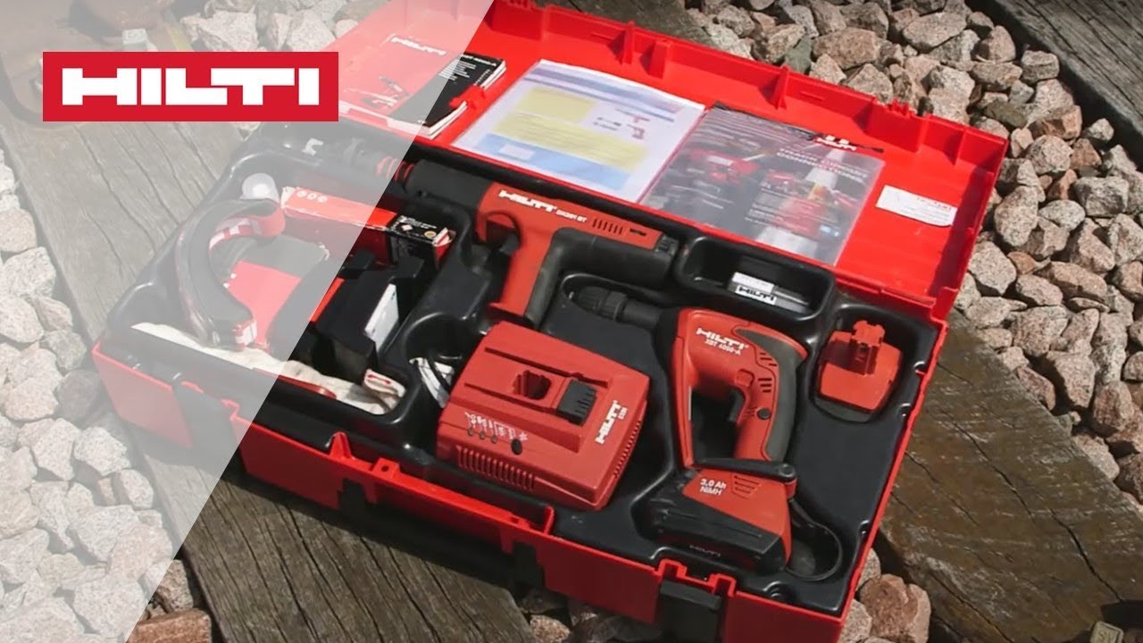 Hilti - X-BT - installing track connections (GB)