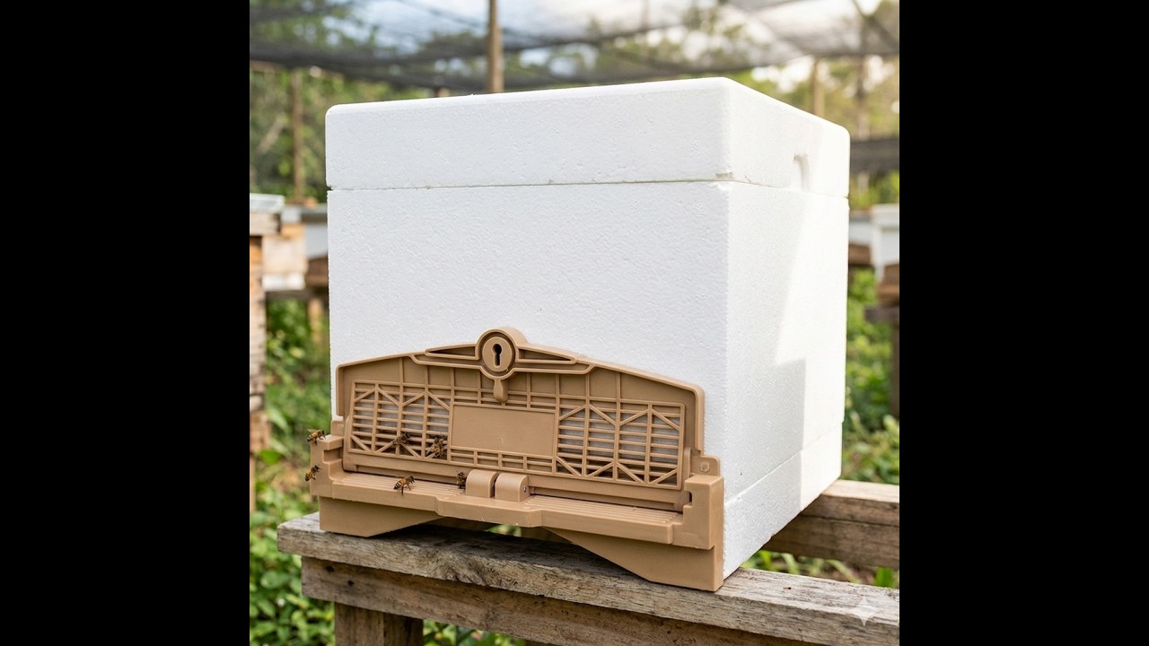 STRAFORDAN KOVAN YAPIMI #arı #arıcılık #bal #bee #queenbee #honey #honeybees