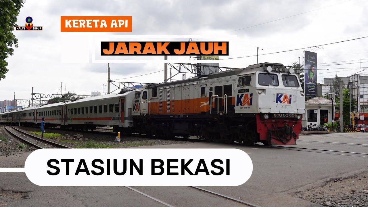 Spot Favourite Hunting Kereta Api || JPL 78 Stasiun Bekasi yang tidak pernah sepi.
