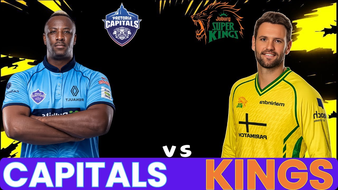 LIVE: Joburg Super Kings vs Pretoria Capitals | SA20 Match Today