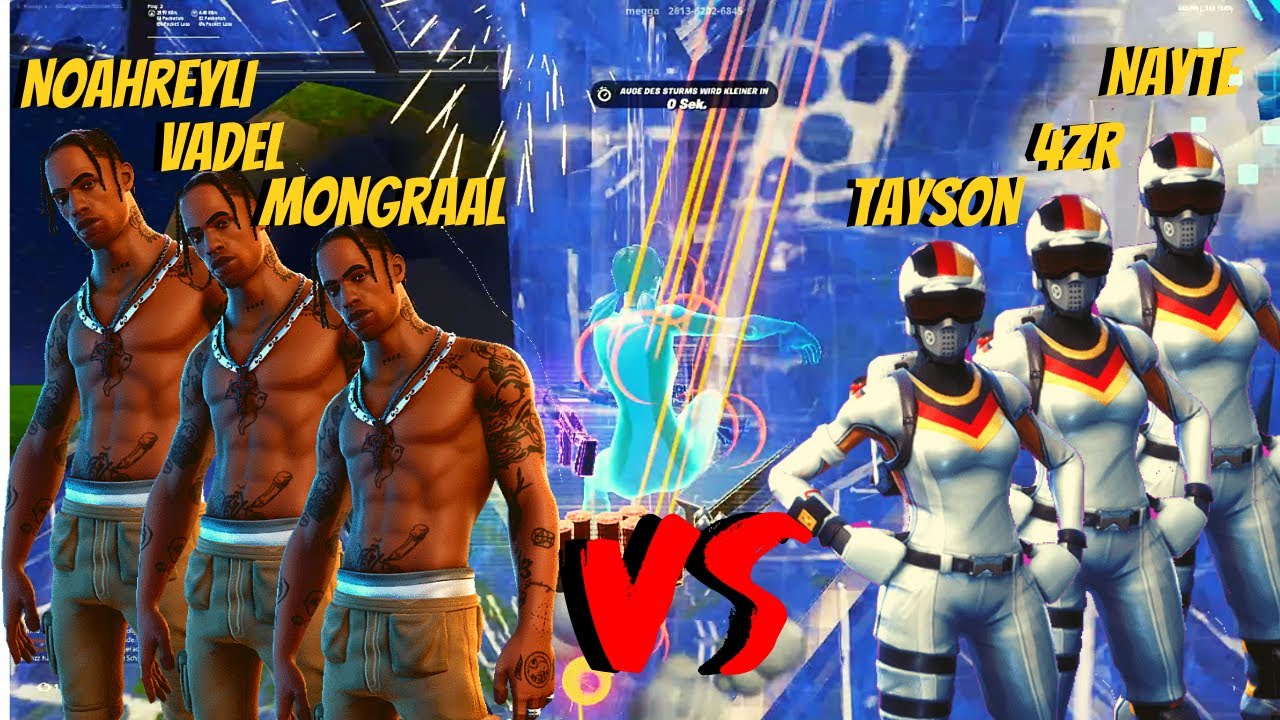 FaZe Mongraal Vs Guild Tayson In A 3v3 BFC Tournament (Noahreyli,Vadel,4zr,nayte) - Fortnite Champ