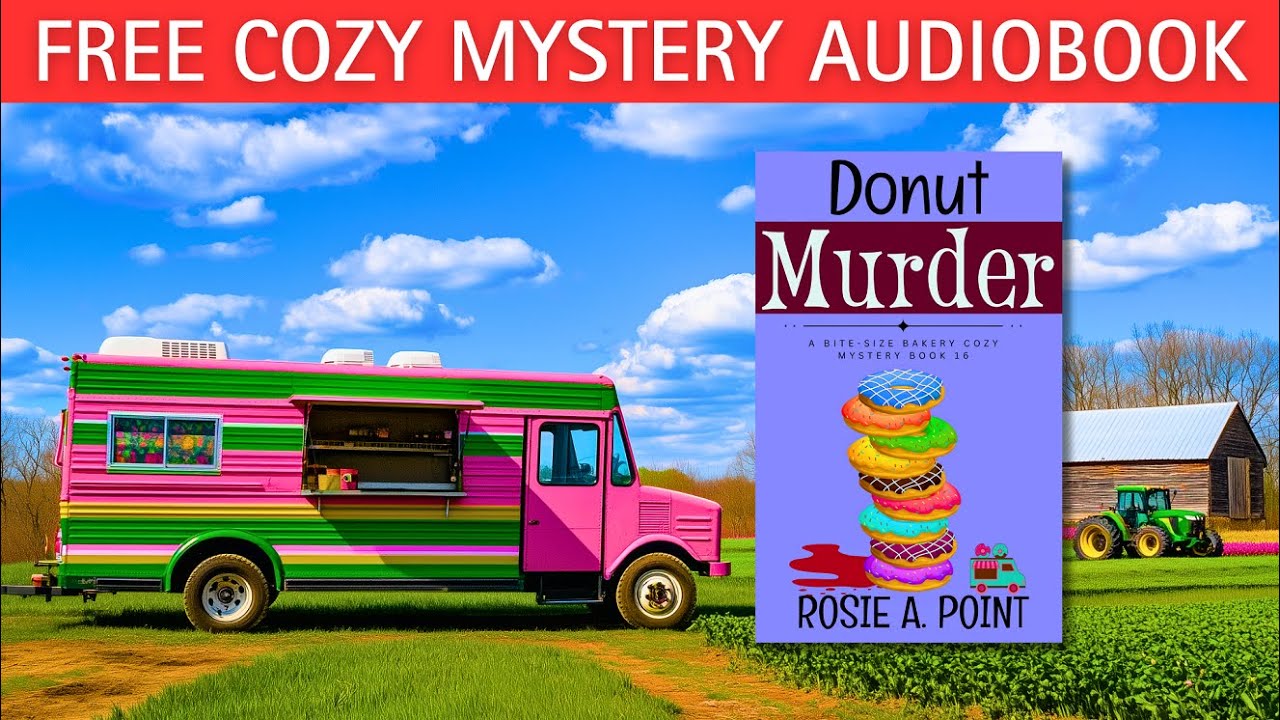 Donut Murder (Full-length Cozy Mystery Audiobook) by Rosie A. Point.