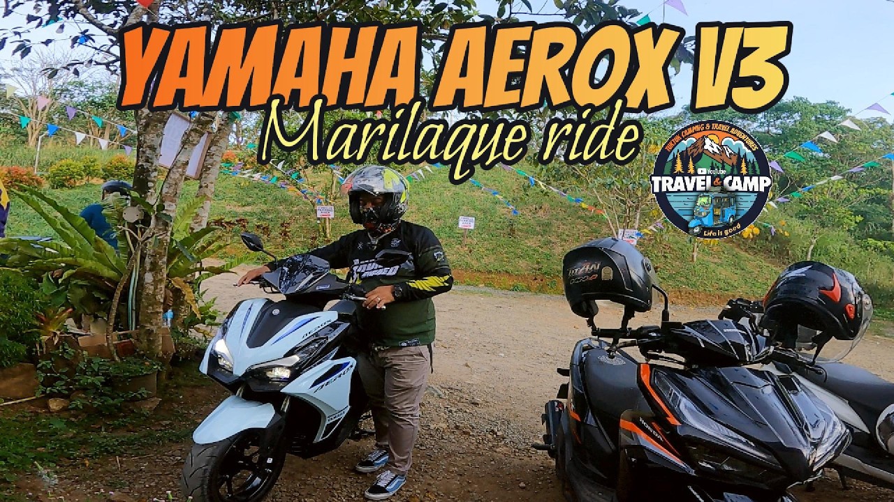 Yamaha Aerox v3 standard first ride  | Coffee Break | Marilaque ride | Mountain vibes