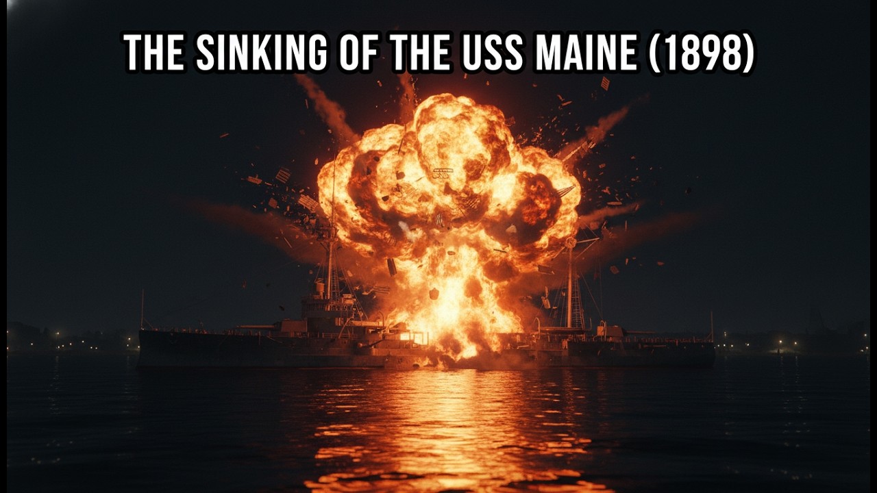 The sinking of the USS Maine (1898): The Explosion That Ignited War