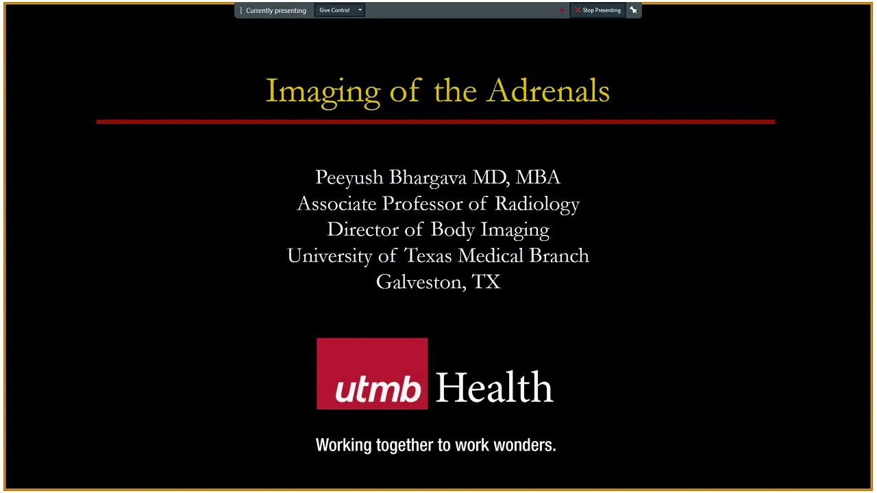 Imaging of the Adrenals