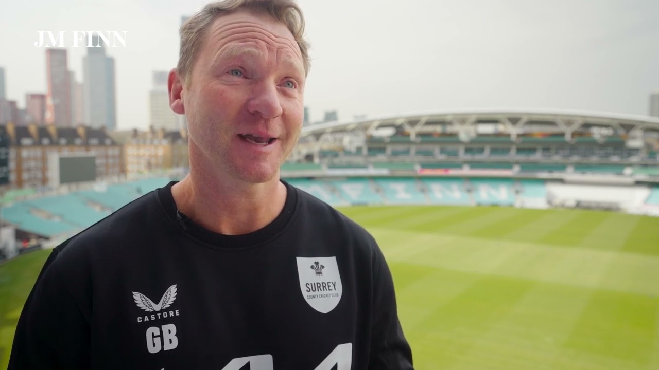 Interview at Kia Oval with Gareth Batty