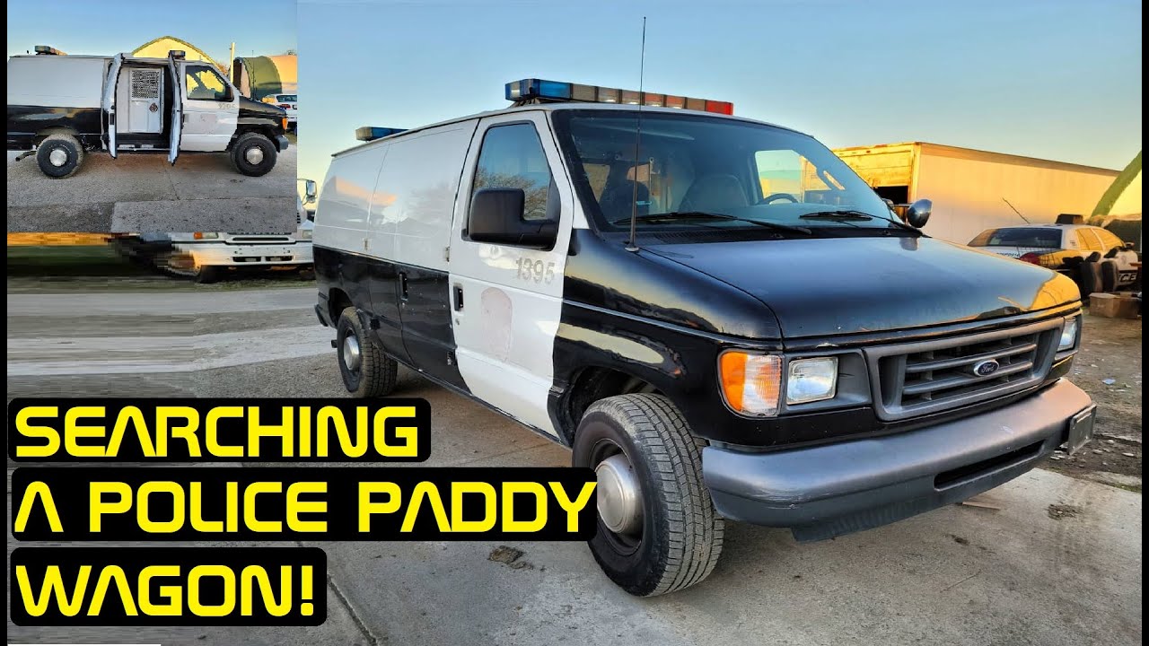 Kupiłem policyjny samoch&oacute;d dostawczy Paddy Wagon Prisoner Transport Van! Przeszukaj go!