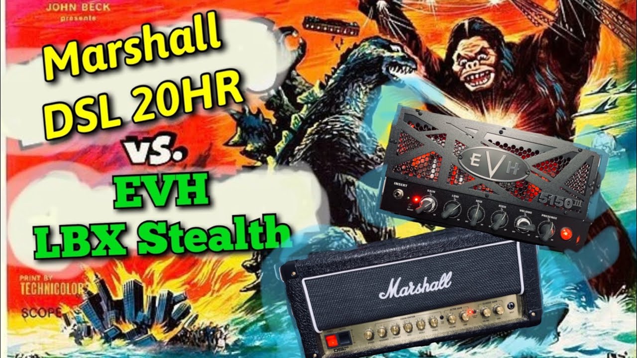 SHOWDOWN | Marshall DSL20HR VS. EVH 5150 III LBX Stealth