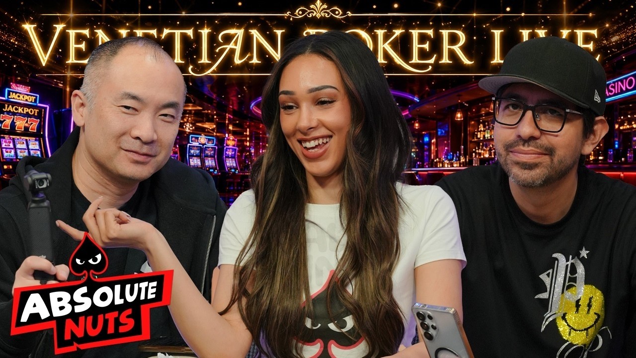 Absolute Nuts on Venetian Poker LIVE! | Crazy $10/$20 No-Limit Hold'em Cash Game!