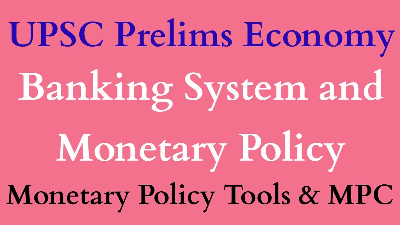 Repo Rate & RBI | Monetary Policy Tools | Repo, Reverse Repo, CRR, SLR, OMO | UPSC Prelims Economy 