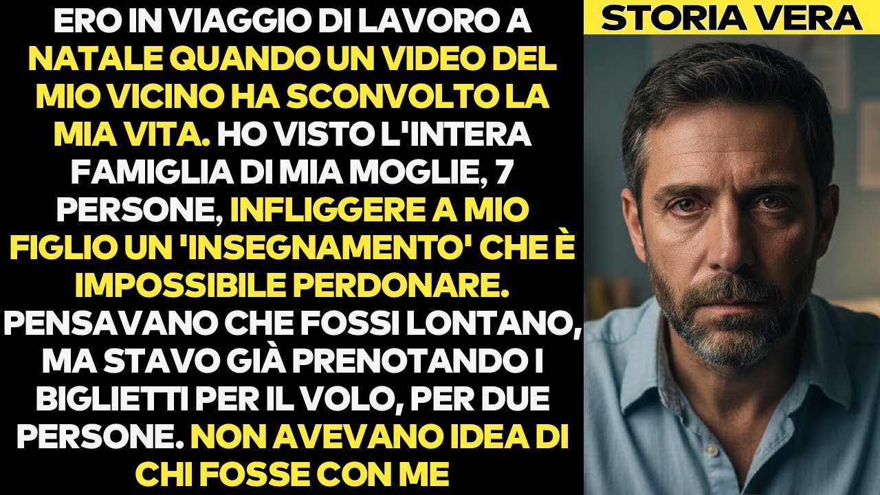 Ero In Viaggio Di Lavoro A Natale Quando Il Mio Vicino Mi Ha Inviato Un Video Inquietante