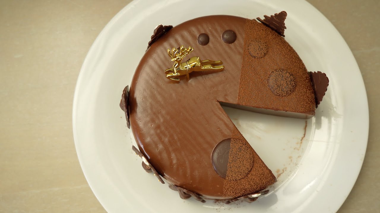 Chocolate Panna Cotta Christmas Cake 業スー 紙パックスイーツ パンナコッタ アレンジレシピ チョコレート クリスマスケーキ
