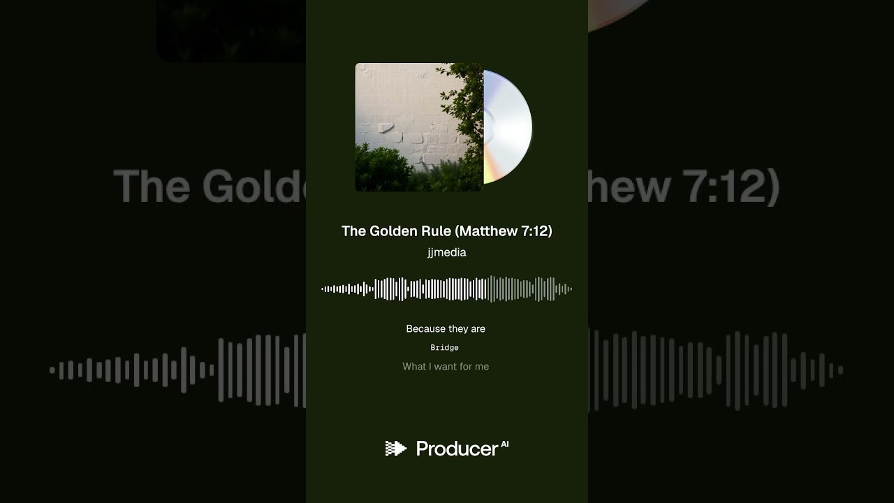 The Golden Rule Matthew 