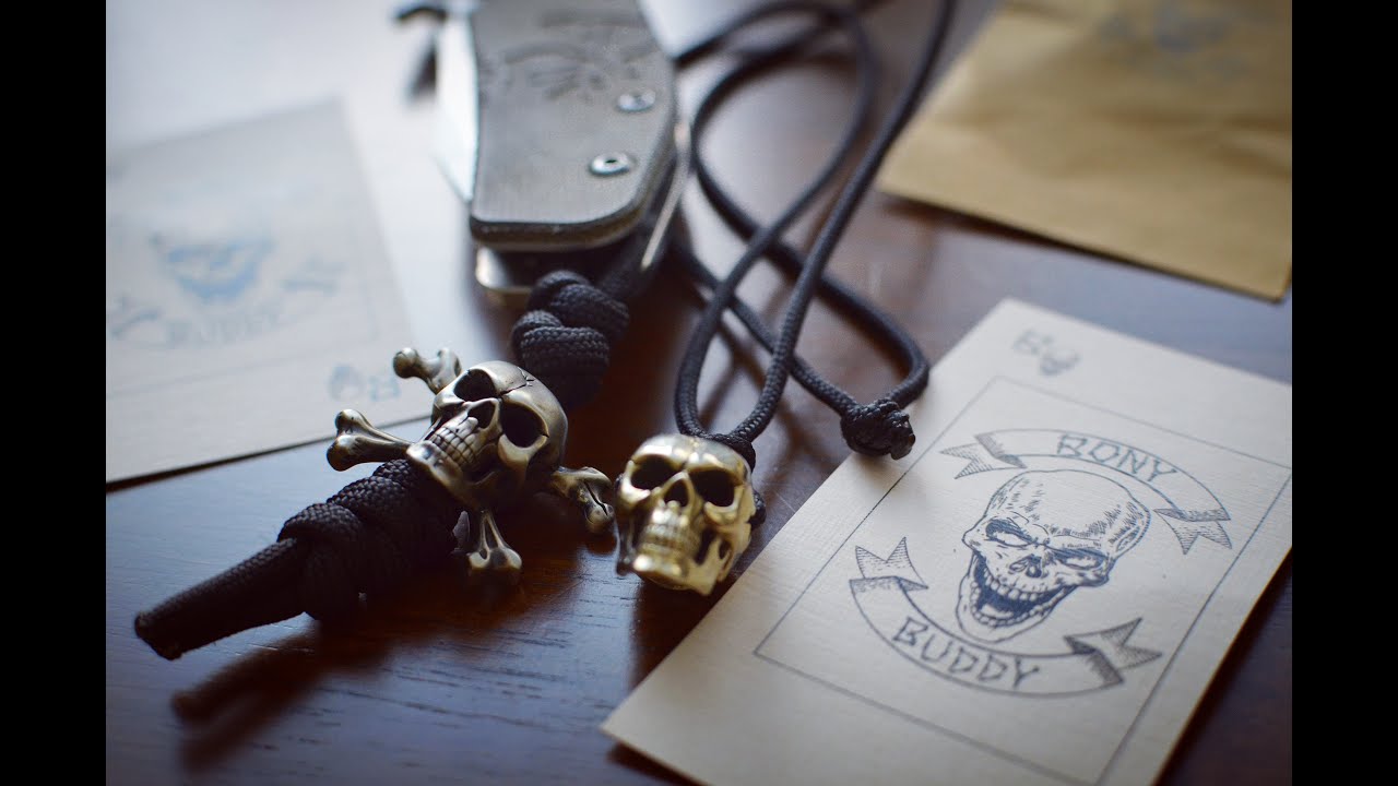 BONY BUDDY - custom EDC knife beads (by Grigory Litsukov)
