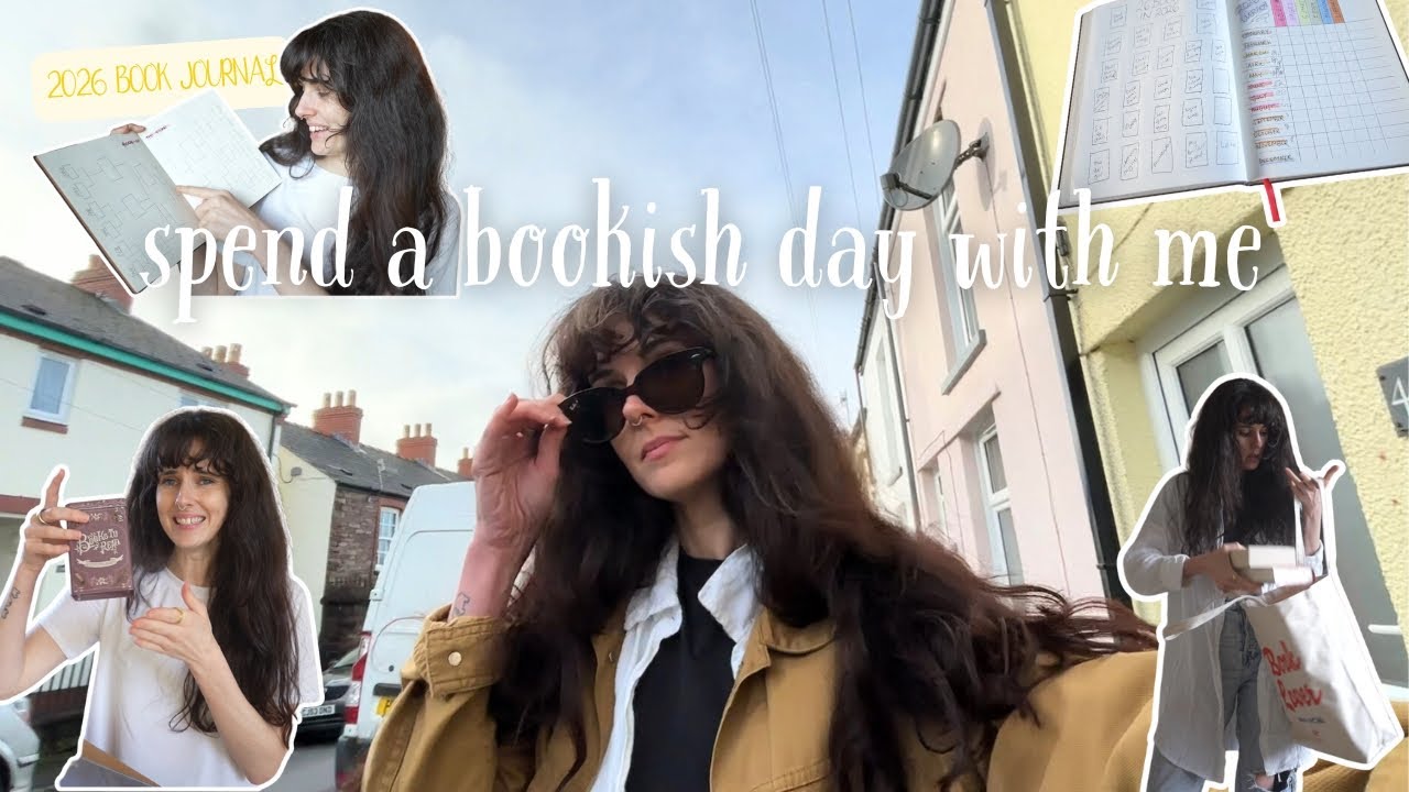 spend a bookish day with me (book journal, 2026 tbr)