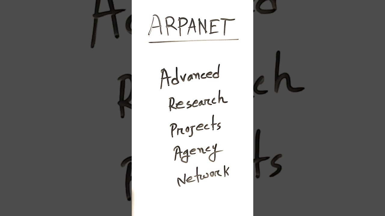 Advanced Research Project Agency Network