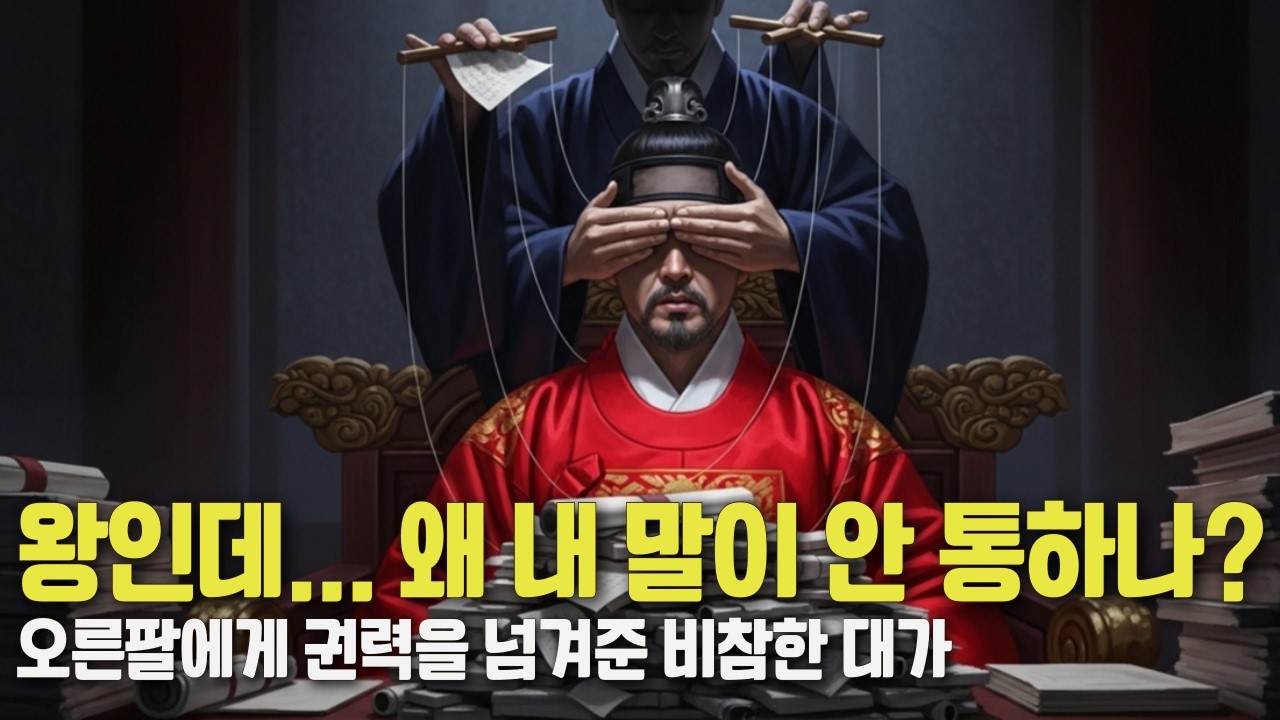 어명이 왜 안 통하나? 왕이 '오른팔'에게 모든 걸 맡기자마자 벌어진 소름 돋는 일 ㅣ라디오 역사