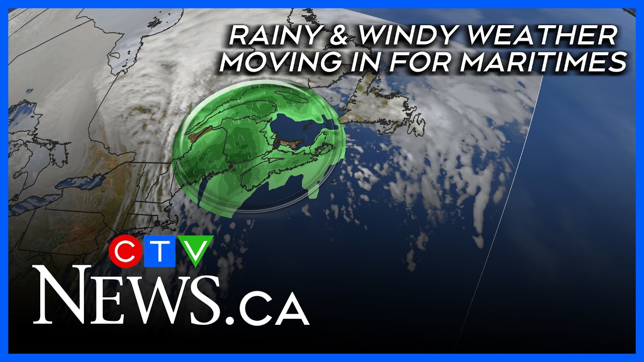 Дождливый и ветреный День Святого Патрика в Приморских провинциях.