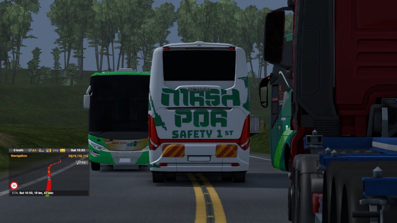 Mash Cool Bus Driver overtaking recklessly