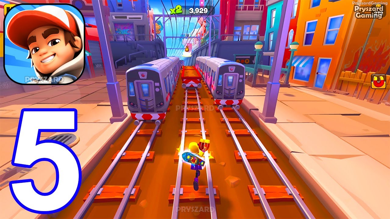 Subway Surfers City - Gameplay Walkthrough Part 5 (iOS, Android Gameplay)