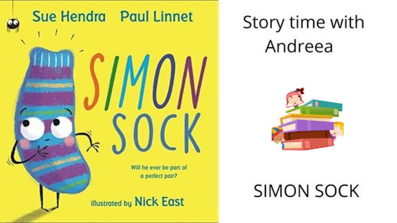 SIMON SOCK ~READ ALOUD story for children and kids.